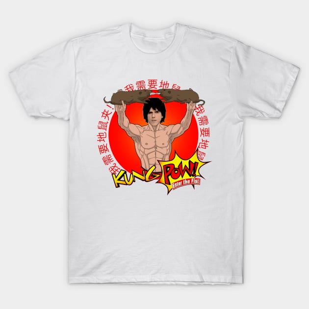 Kung Pow: I Need Gopher-Chucks T-Shirt by CoolDojoBro